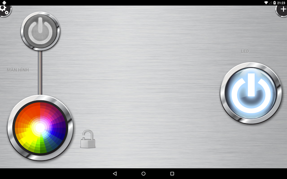 Screenshots Đèn pin LED Flashlight: Sử dụng đèn LED sáng chói