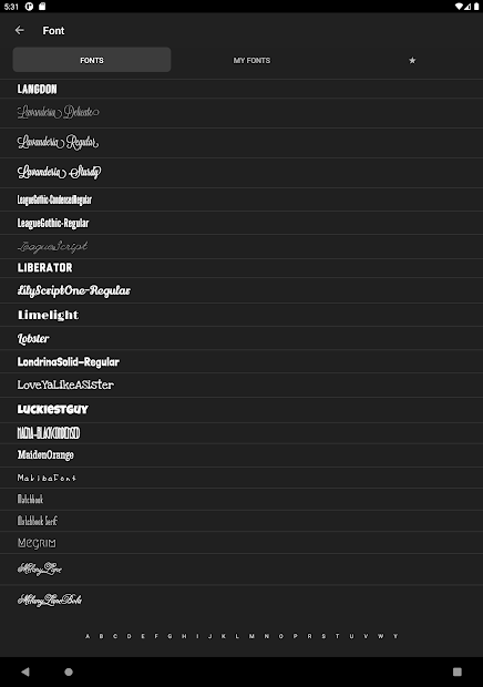 Screenshots Phonto - Text on Photos: Chèn văn bản vào hình ảnh
