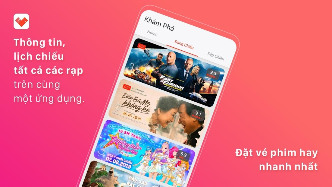 Screenshots TIX - Đặt Vé nhanh nhất