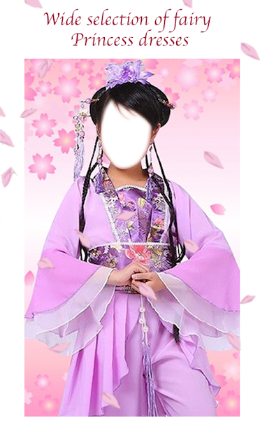 Screenshots Chinese Princess Kids Montage: Ghép ảnh vào những bộ trang phục của Trung Quốc