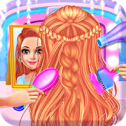 School Girls Hair Dress Up Salon - Chuyên viên: Tạo kiểu tóc cho búp bê