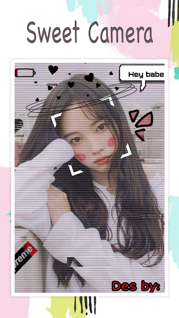 Screenshots Live face sticker sweet camera: Chụp và chỉnh sửa hình ảnh của bạn