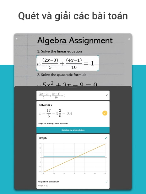 Screenshots Microsoft Math Solver - Hỗ trợ giải toán dễ dàng