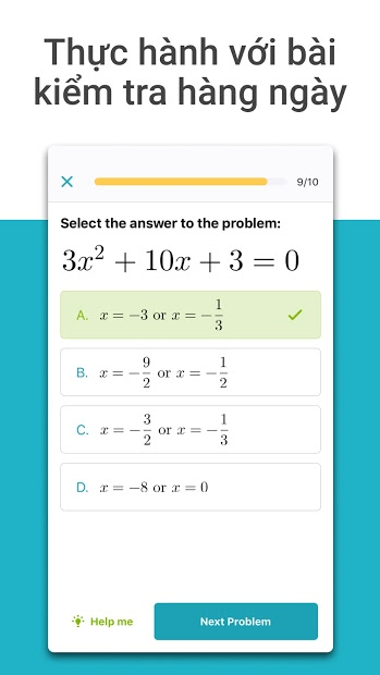 Screenshots Microsoft Math Solver - Hỗ trợ giải toán dễ dàng