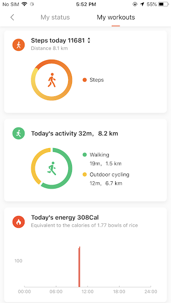 Screenshots Mi Fit - Kết nối Mi Band với điện thoại, kiểm tra theo dõi sức khỏe