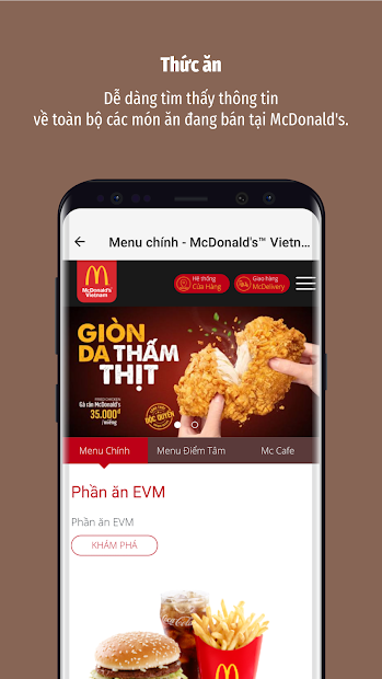 Screenshots McDonald's - Nhận khuyến mãi, gọi món nhanh chóng tại McDonald's