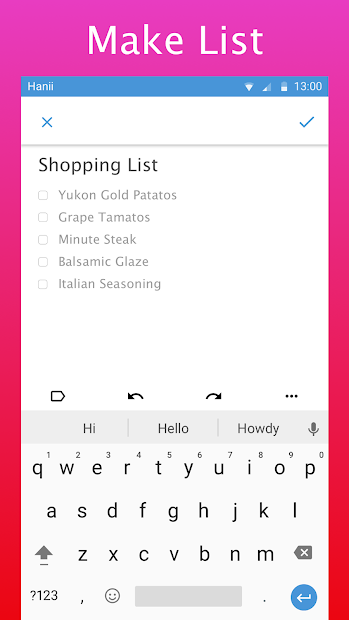 Screenshots Notepad - notes & list: Tạo ghi chú tiện lợi cho bạn