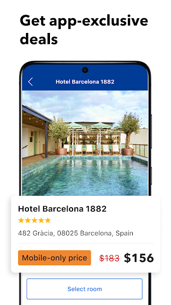 Screenshots Booking com - Hotels, Apartments & Accommodation - Ứng dụng đặt phòng khách sạn, căn hộ.