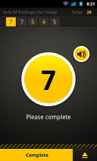 Screenshots Push Ups Workout: Bài tập chống đẩy tại nhà