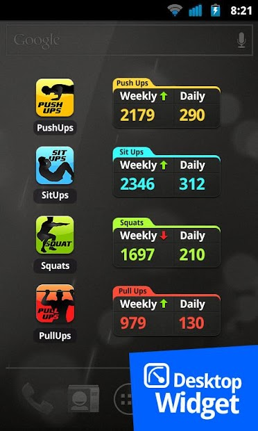 Screenshots Push Ups Workout: Bài tập chống đẩy tại nhà