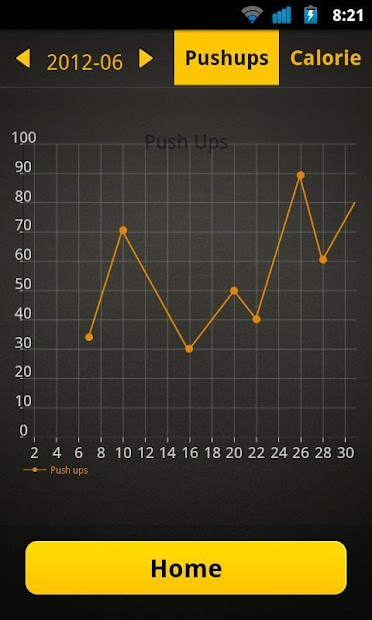 Screenshots Push Ups Workout: Bài tập chống đẩy tại nhà