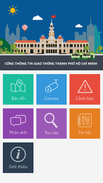 Screenshots TTGT Tp Hồ Chí Minh: Camera giao thông, xem tin giao thông trực tiếp