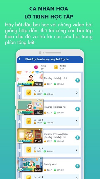Screenshots Kiến Guru - Ứng dụng tự học tại nhà lớp 1 - 12