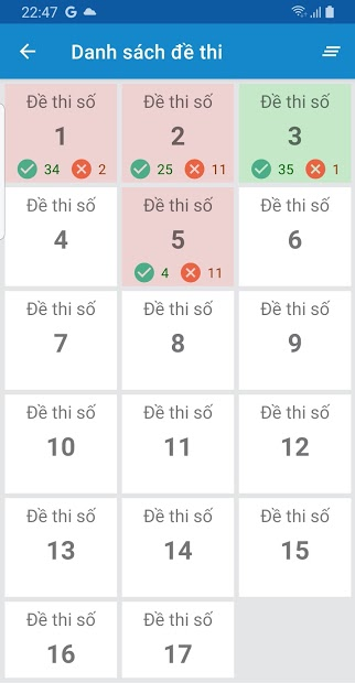 Screenshots Ôn thi giấy phép lái xe GPLX - Ôn thi bằng lái xe máy, xe ô tô