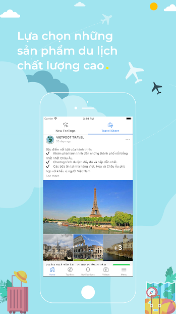 Screenshots Astra - Mạng xã hội du lịch