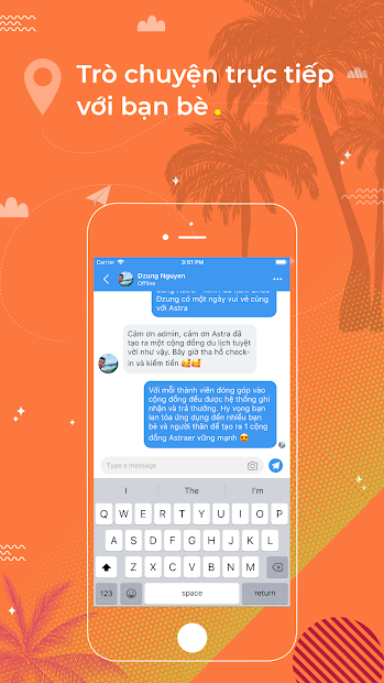 Screenshots Astra - Mạng xã hội du lịch