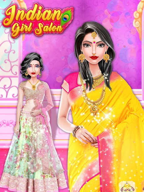 Screenshots Indian girl salon - Trò chơi cô gái Ấn Độ