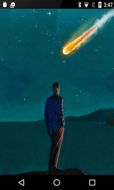 Screenshots Trình chỉnh sửa ảnh chụp sao - Tạo hiệu ứng sao rơi