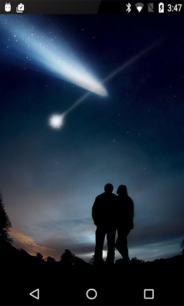 Screenshots Trình chỉnh sửa ảnh chụp sao - Tạo hiệu ứng sao rơi