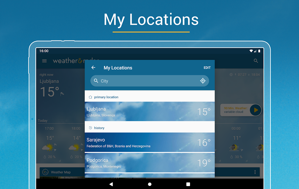 Screenshots Weather & Radar USA - Dự báo thời tiết hôm nay, 14 ngày tới
