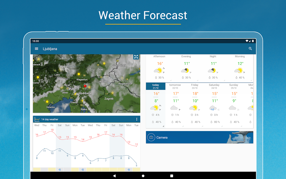 Screenshots Weather & Radar USA - Dự báo thời tiết hôm nay, 14 ngày tới