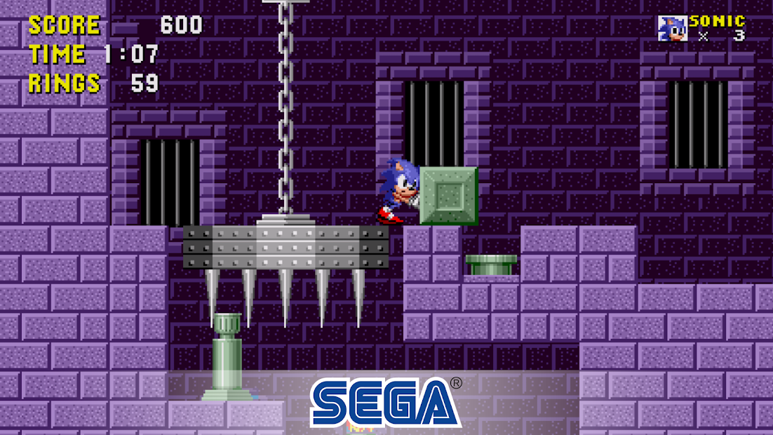 Screenshots Sonic the Hedgehog Classic - Nhím Sonic về đích