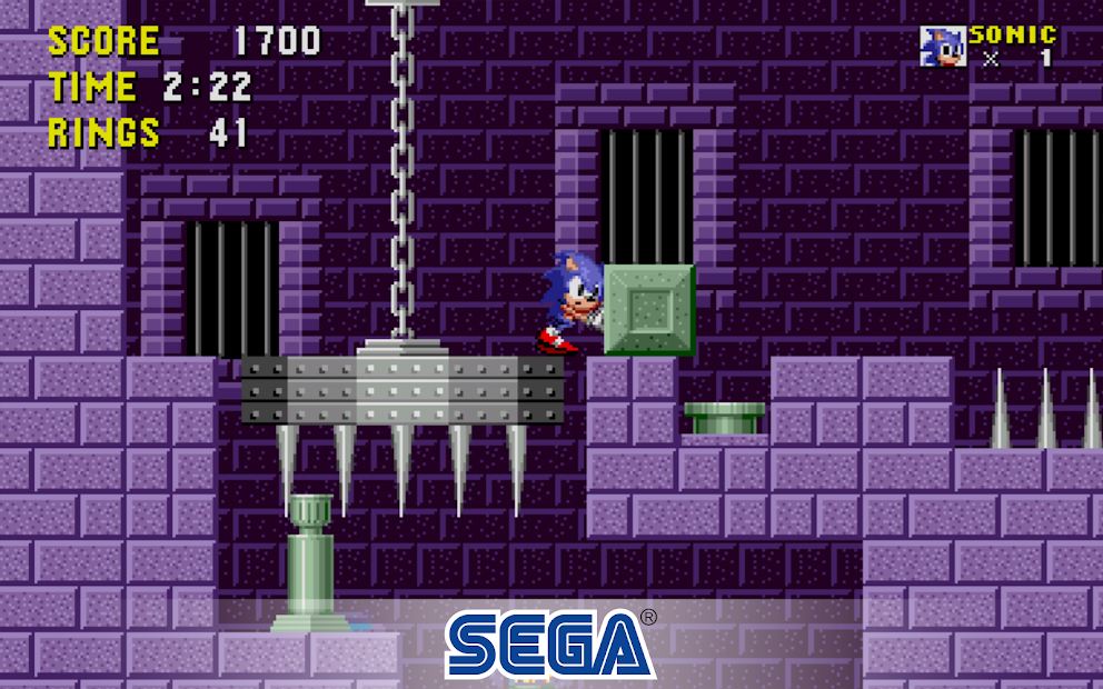 Screenshots Sonic the Hedgehog Classic - Nhím Sonic về đích
