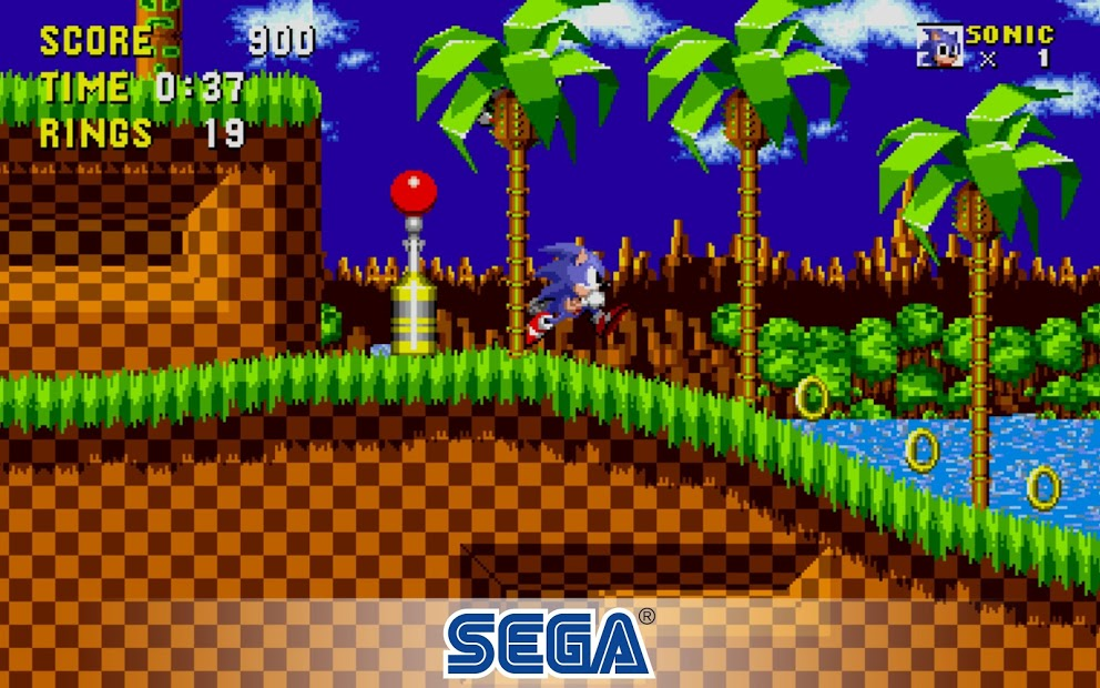 Ảnh chụp màn hình Sonic the Hedgehog Classic - Nhím Sonic về đích