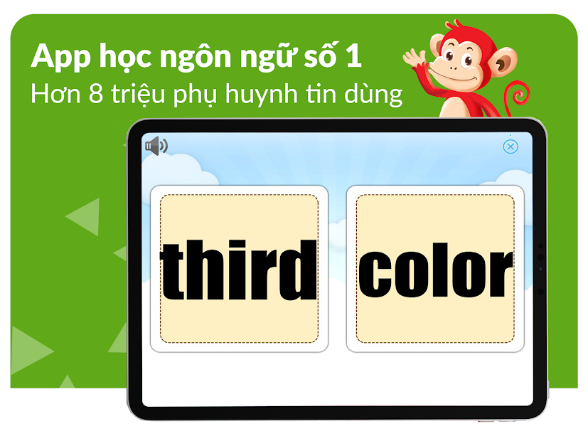 Screenshots Monkey Junior - Tiếng Anh cho trẻ em
