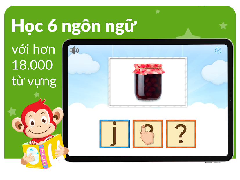 Screenshots Monkey Junior - Tiếng Anh cho trẻ em