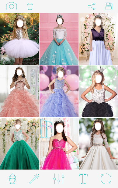 Screenshots Kiểu tóc công chúa - Princess Hairstyles Editor