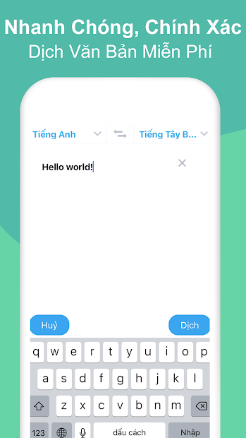 Screenshots Translate Me - Trình dịch văn bản, hình ảnh và giọng nói