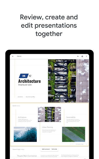 Screenshots Google Trang trình bày - Ứng dụng tạo slide của Google