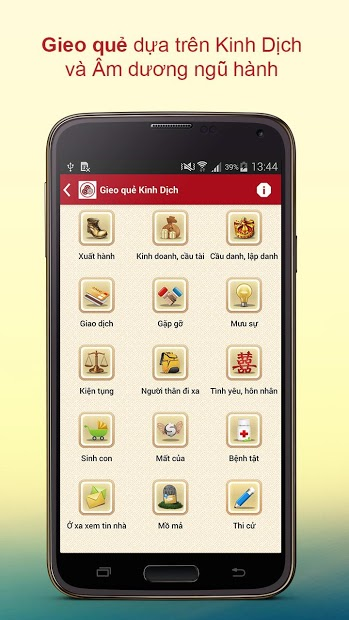 Screenshots Phong Thủy Tử Vi - Vạn Sự Lành: Xem vận mệnh cuộc đời