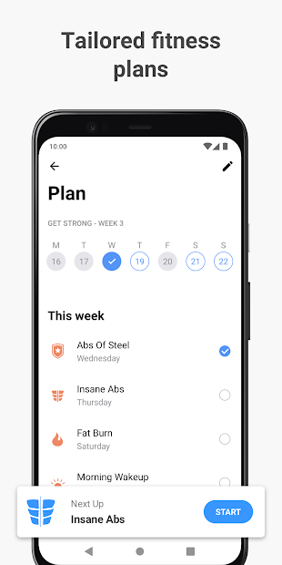 Screenshots Seven - 7 phút tập thể dục