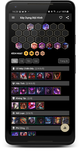 Screenshots Cẩm nang Đấu Trường Chân Lý - LoLChess