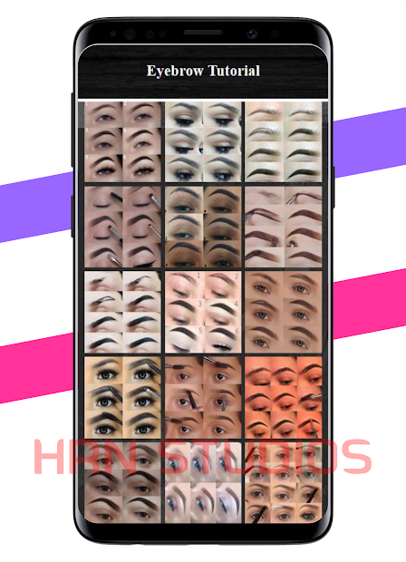 Screenshots Các kiểu lông mày đẹp, tự tay thiết kế lông mày hợp với khuôn mặt