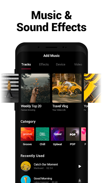 Screenshots VITA - ứng dụng chỉnh sửa video đơn giản