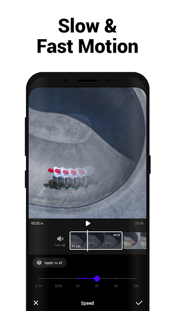 Screenshots VITA - ứng dụng chỉnh sửa video đơn giản