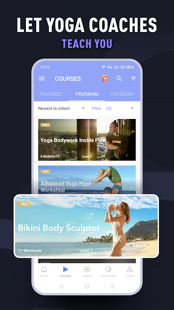 Screenshots Daily Yoga (Yoga hàng ngày) - Chương trình tập Yoga hàng ngày