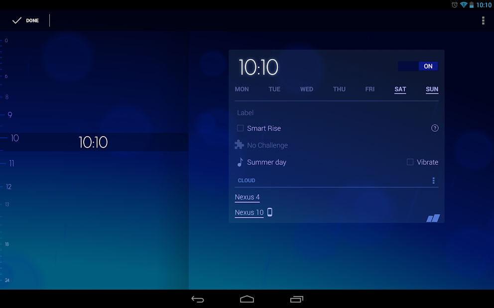 Screenshots Timely Alarm Clock - Đồng hồ báo thức tiện lợi