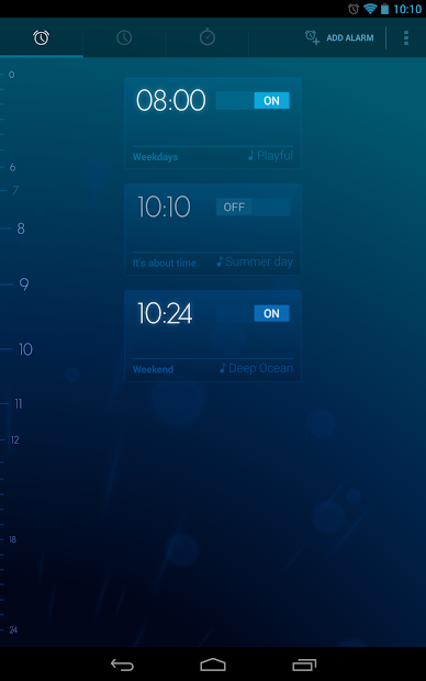 Screenshots Timely Alarm Clock - Đồng hồ báo thức tiện lợi