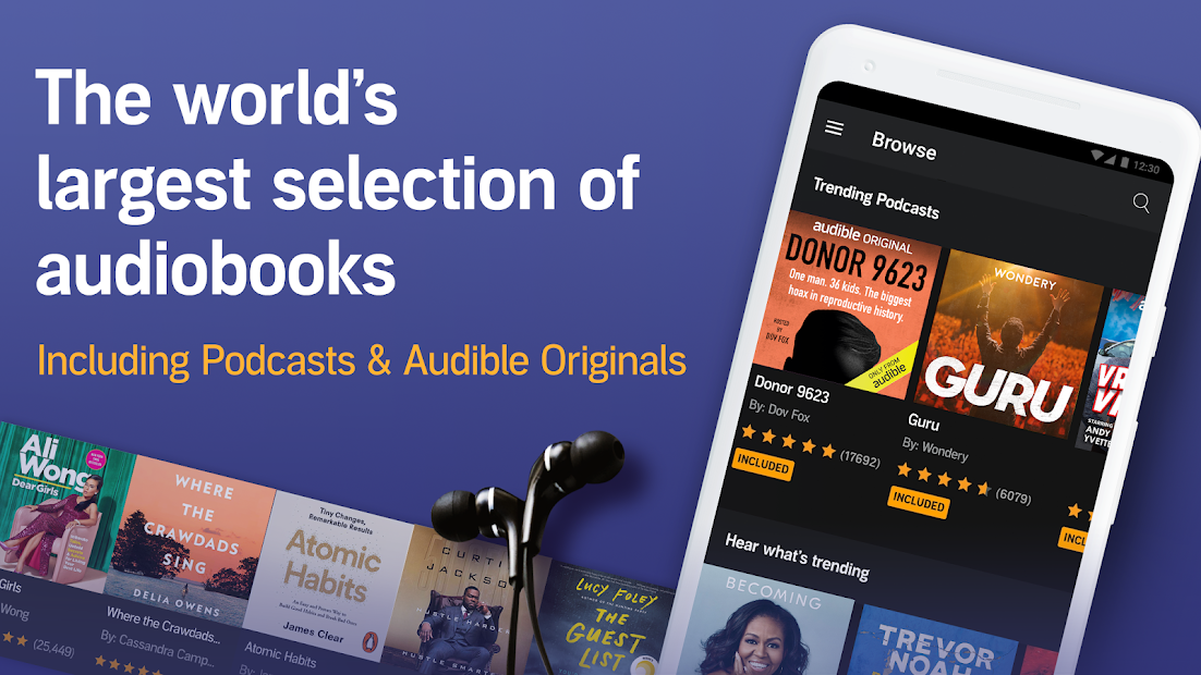 Screenshots Audible - Kho sách nói của Amazon Audible, Inc