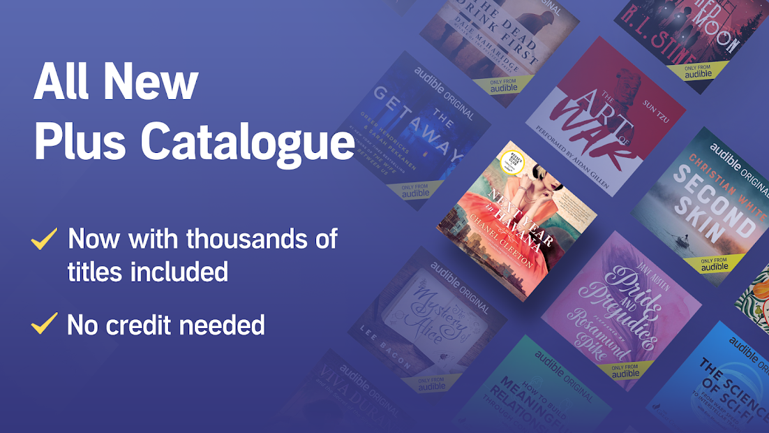 Screenshots Audible - Kho sách nói của Amazon Audible, Inc