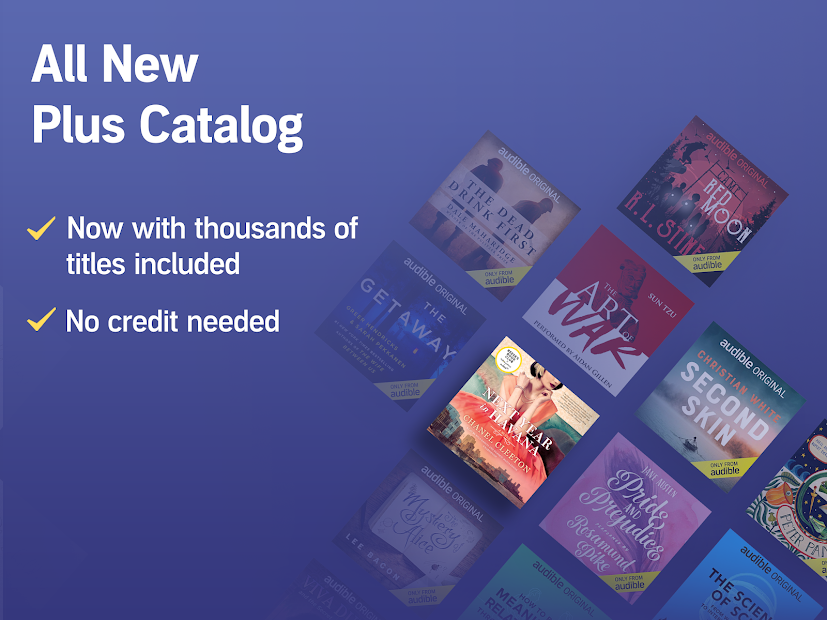 Screenshots Audible - Kho sách nói của Amazon Audible, Inc