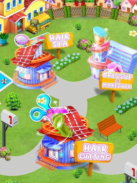 Screenshots Tạo kiểu tóc và trang điểm cho búp bê