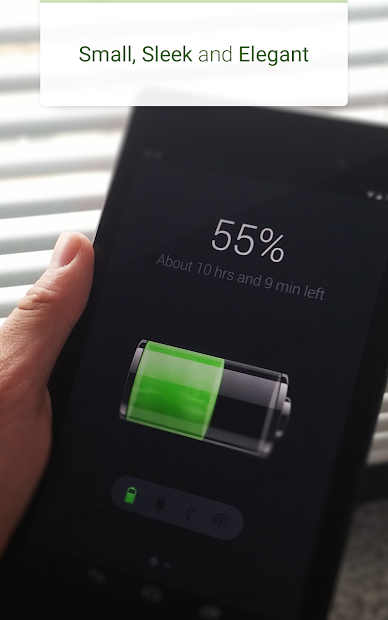 Screenshots Pin - Battery: Theo dõi tình trạng pin cho điện thoại Android