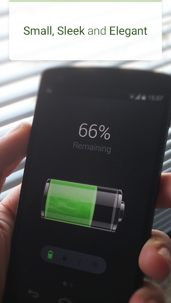 Screenshots Pin - Battery: Theo dõi tình trạng pin cho điện thoại Android