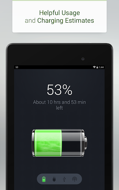 Screenshots Pin - Battery: Theo dõi tình trạng pin cho điện thoại Android
