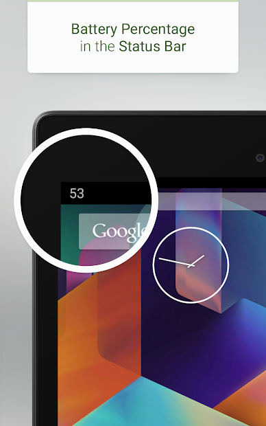 Screenshots Pin - Battery: Theo dõi tình trạng pin cho điện thoại Android